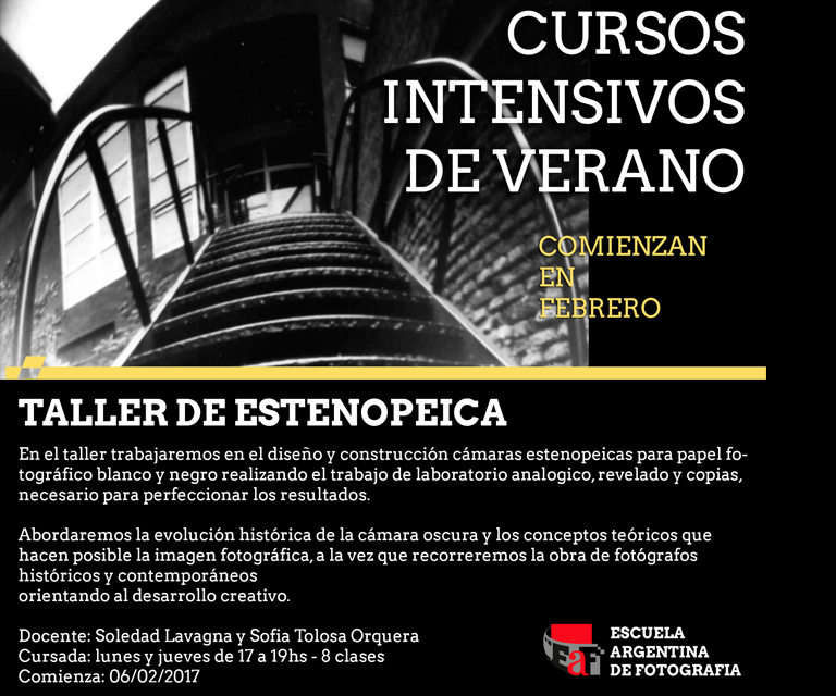 Taller de Fotograf&igrave;a Estenopeica