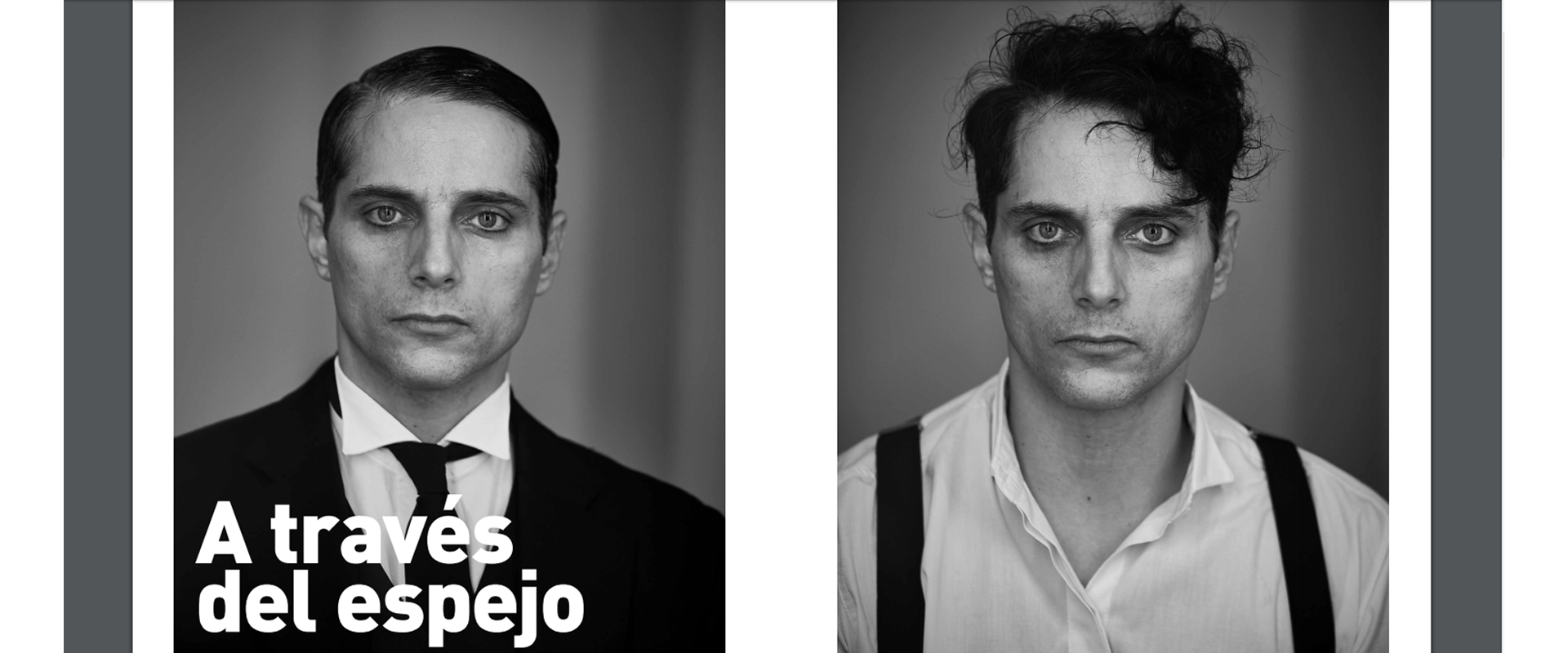 "A trav&eacute;s del espejo"
