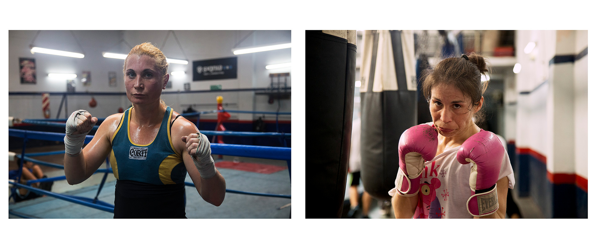 "Mujeres Boxeadoras"