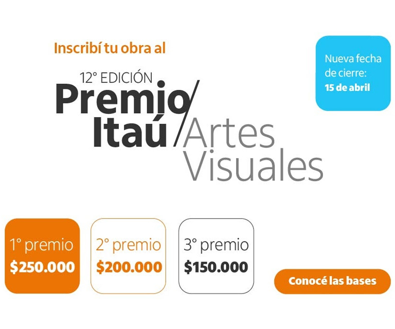 12&ordf;. Premio Ita&uacute; de Artes Visuales 2020-2021