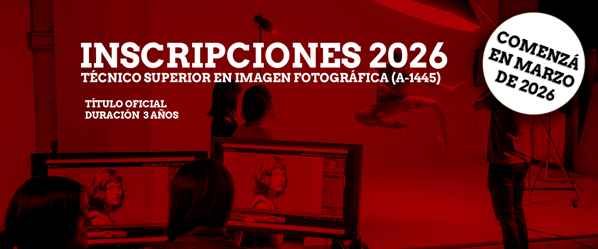 T&Eacute;CNICO SUPERIOR EN IMAGEN FOTOGR&Aacute;FICA