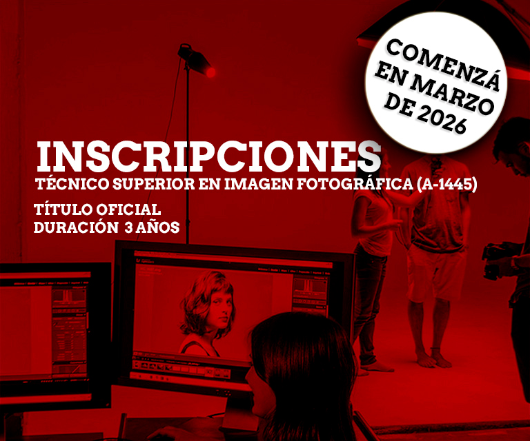 T&Eacute;CNICO SUPERIOR EN IMAGEN FOTOGR&Aacute;FICA